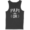 Debardeur homme papi en or