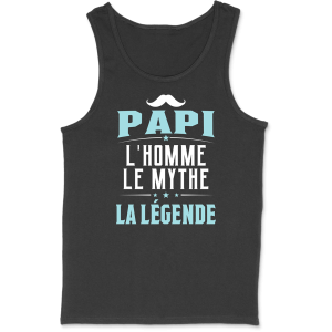 Debardeur homme papi la legende Debardeur homme papi la legende