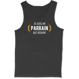 Debardeur homme parrain qui dechire Debardeur homme parrain qui dechire