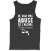 Debardeur homme pas abus� de l&rsquo;alcool