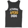 Debardeur homme petanque apero dodo