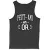 Debardeur homme petit-ami en or