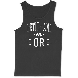 Debardeur homme petit-ami en or Debardeur homme petit-ami en or