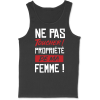 Debardeur homme propriete de ma femme