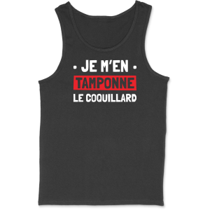 Debardeur homme tamponne le coquillard Debardeur homme tamponne le coquillard