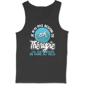 Debardeur homme therapie velo Debardeur homme therapie velo