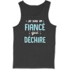 Debardeur homme un fiance qui dechire