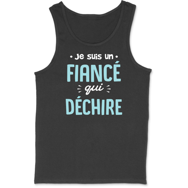 Debardeur homme un fiance qui dechire