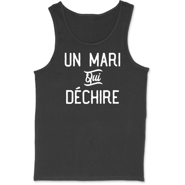 Debardeur homme un mari qui dechire