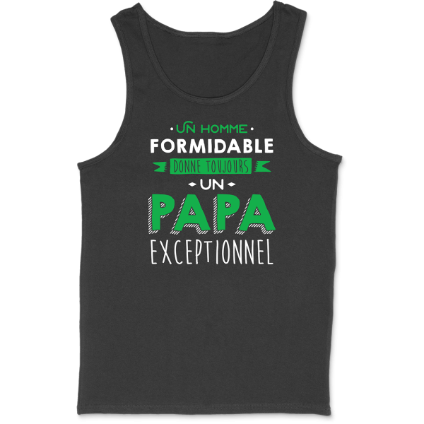 Debardeur homme un papa exceptionnel