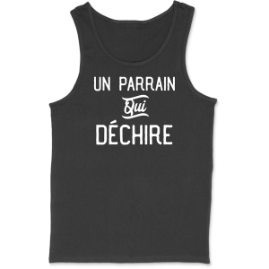 Debardeur homme un parrain qui dechire Debardeur homme un parrain qui dechire