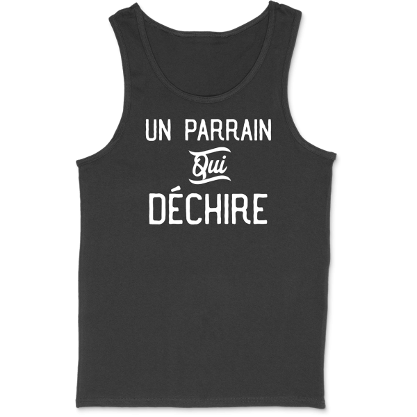 Debardeur homme un parrain qui dechire