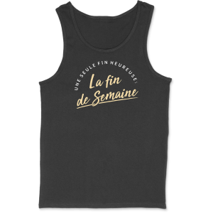 Debardeur homme une seule fin heureuse Debardeur homme une seule fin heureuse