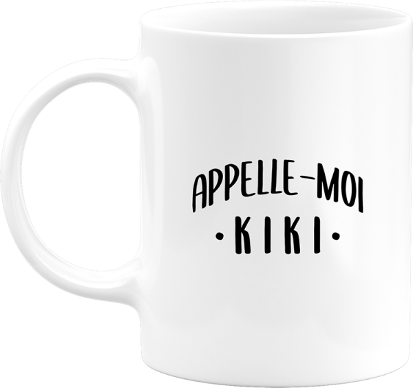 Mug appelle moi kiki