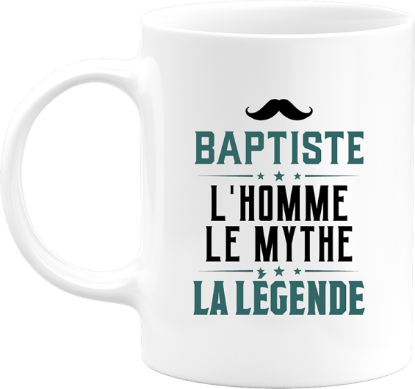 Mug baptiste l’homme le mythe la legende