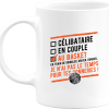 Mug celibataire au basket