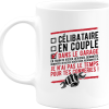 Mug celibataire dans le garage