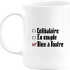 Mug celibataire en couple rien a foutre