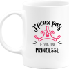 Mug je suis une princesse