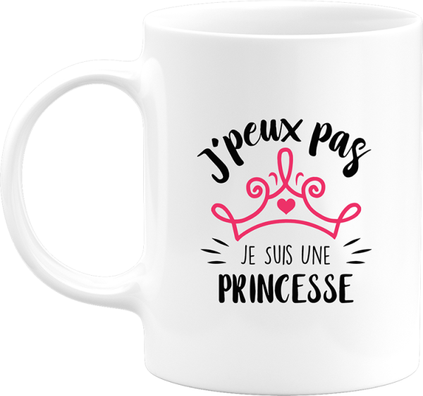 Mug je suis une princesse