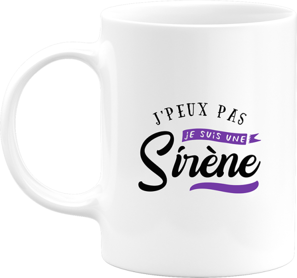 Mug je suis une sirene