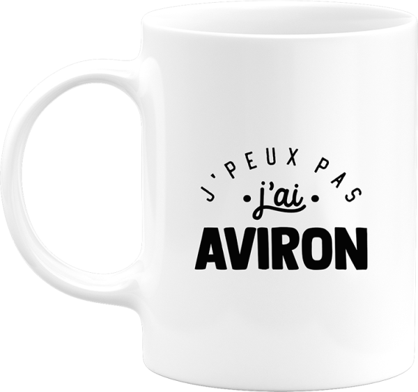 Mug j’peux pas j’ai aviron