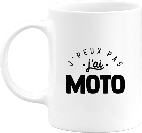 Mug j’peux pas j’ai moto