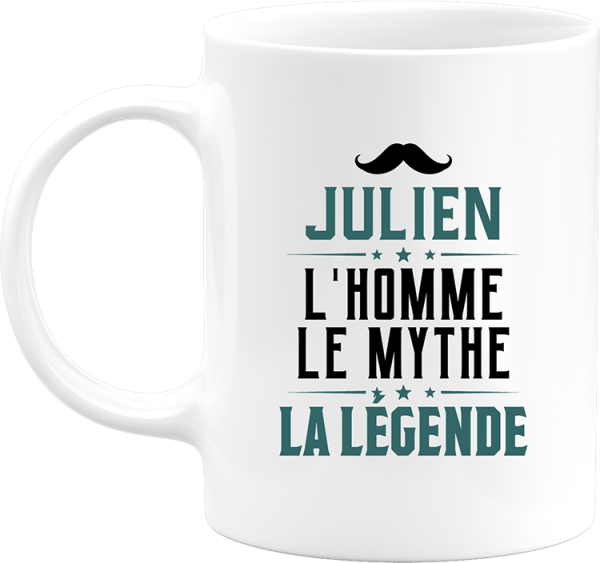 Mug julien l’homme le mythe la legende