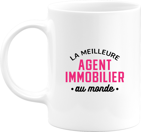 Mug la meilleure agent immobilier au monde