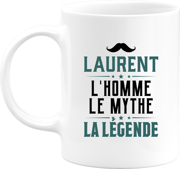 Mug laurent l’homme le mythe la legende