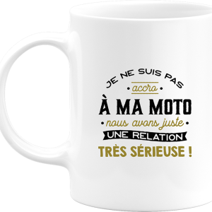 Mug pas accro a ma moto Mug pas accro a ma moto