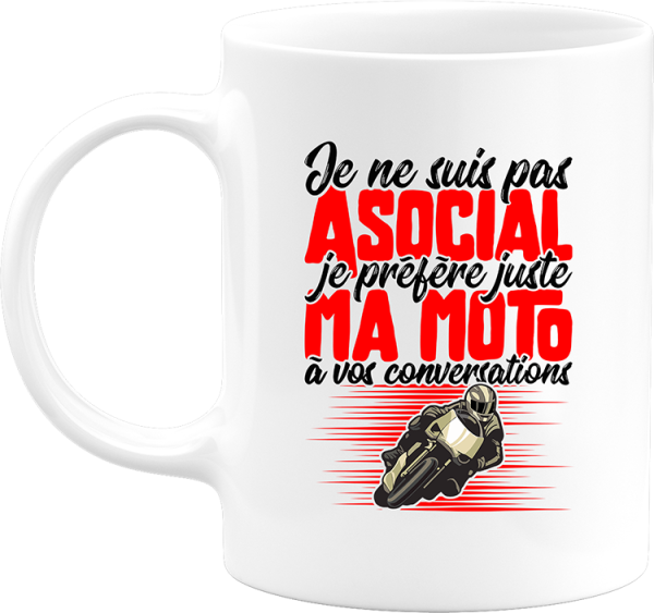 Mug pas asocial moto