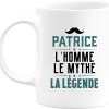 Mug patrice l’homme le mythe la legende