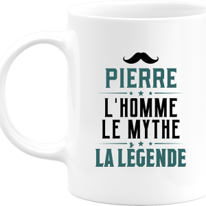 Mug pierre l’homme le mythe la legende Mug pierre l’homme le mythe la legende