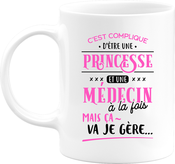 Mug princesse et medecin