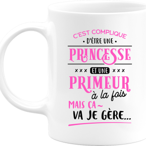 Mug princesse et primeur Mug princesse et primeur