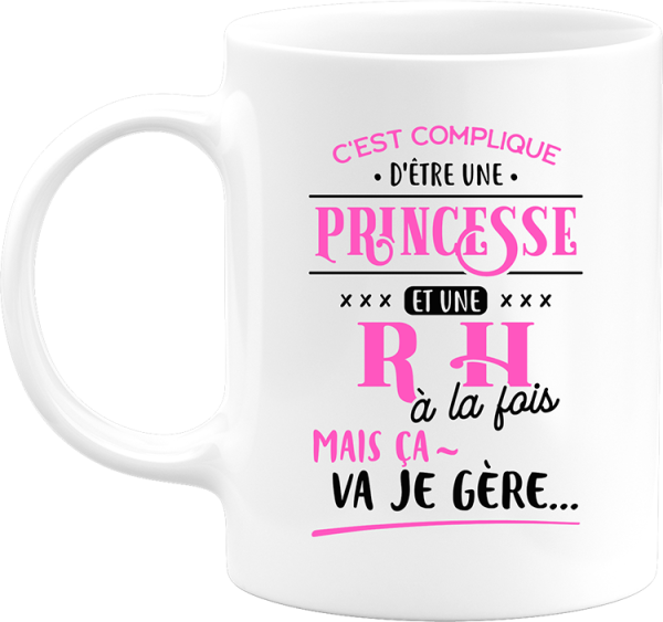 Mug princesse et rh