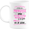 Mug princesse et secretaire medicale