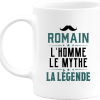 Mug romain l’homme le mythe la legende