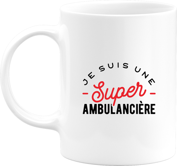 Mug une super ambulanciere