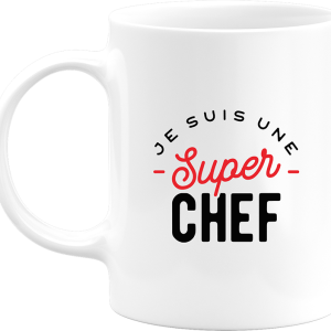 Mug une super chef Mug une super chef