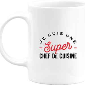 Mug une super chef de cuisine Mug une super chef de cuisine