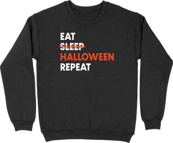 Pull homme Eat sleep halloween repeat