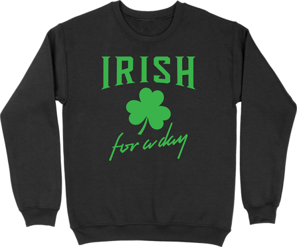 Pull homme Irish for a day