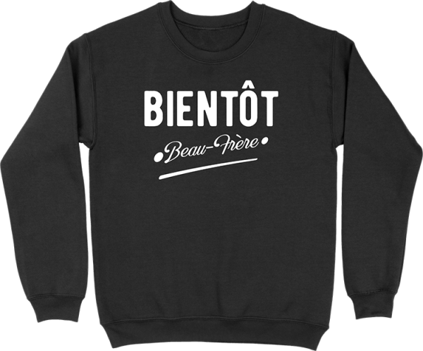 Pull homme bientot beau-frere