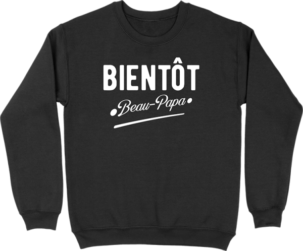 Pull homme bientot beau-papa