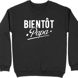 Pull homme bientot papa Pull homme bientot papa