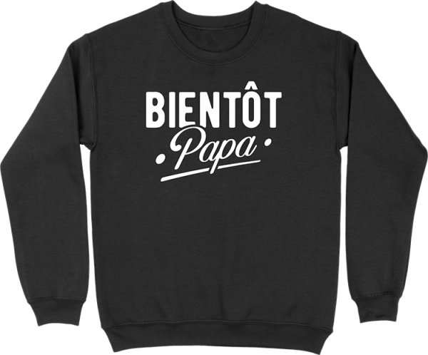 Pull homme bientot papa