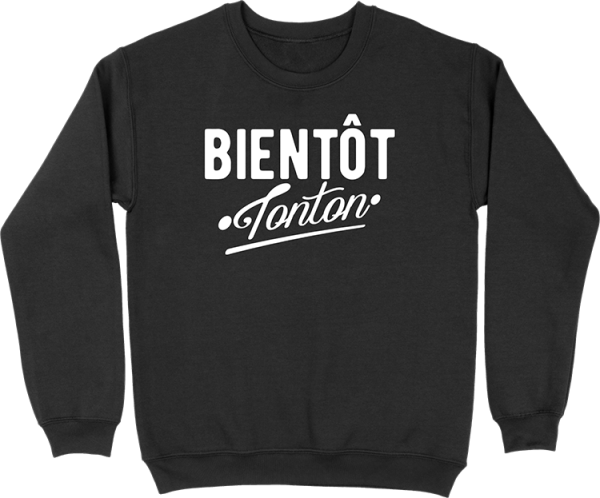 Pull homme bientot tonton