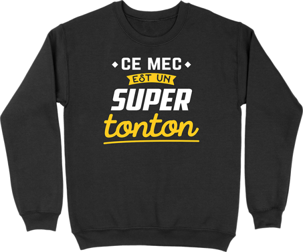 Pull homme ce mec est un super tonton